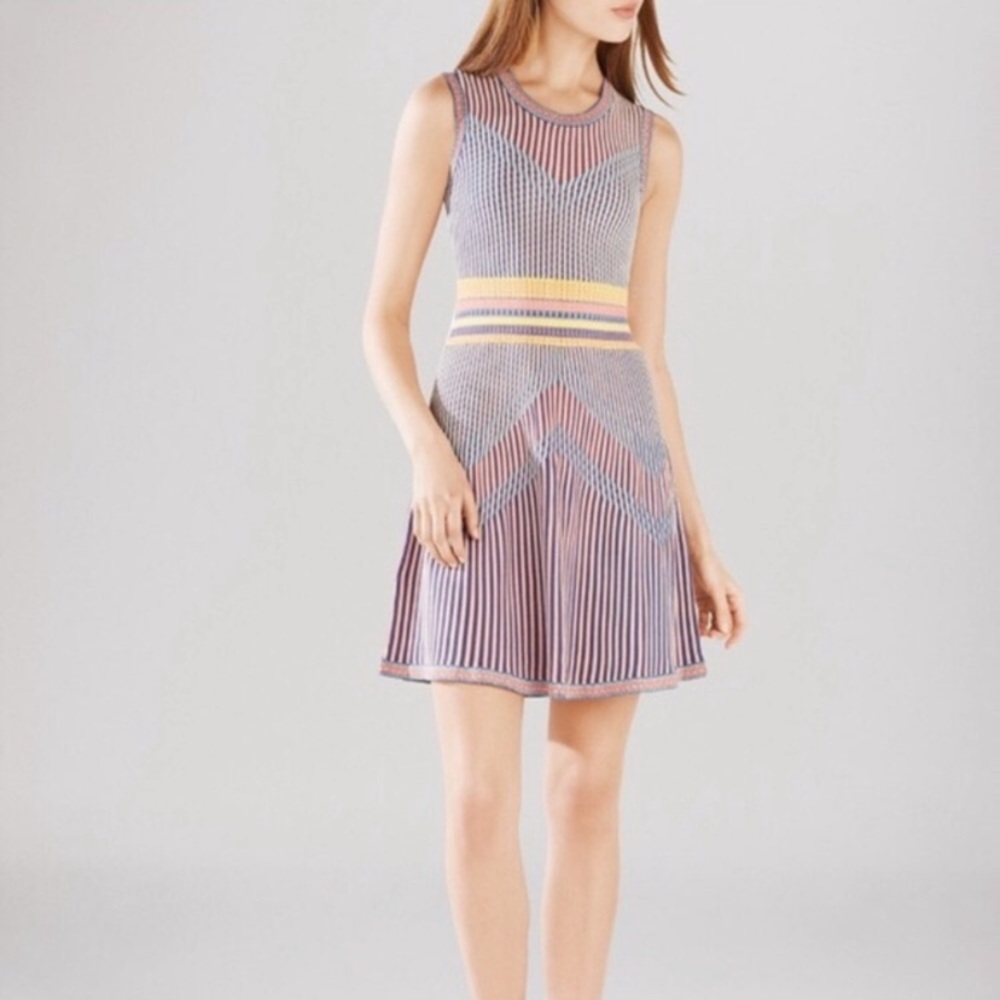 BCBG Maxazria | Wilma Dress Multicolor Striped XS